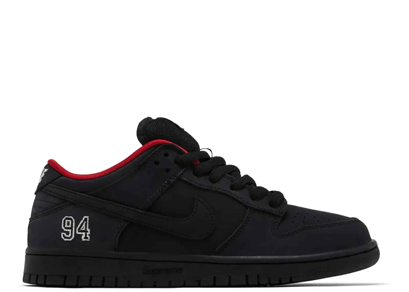 Nike Dunk Low Supreme 94 Black