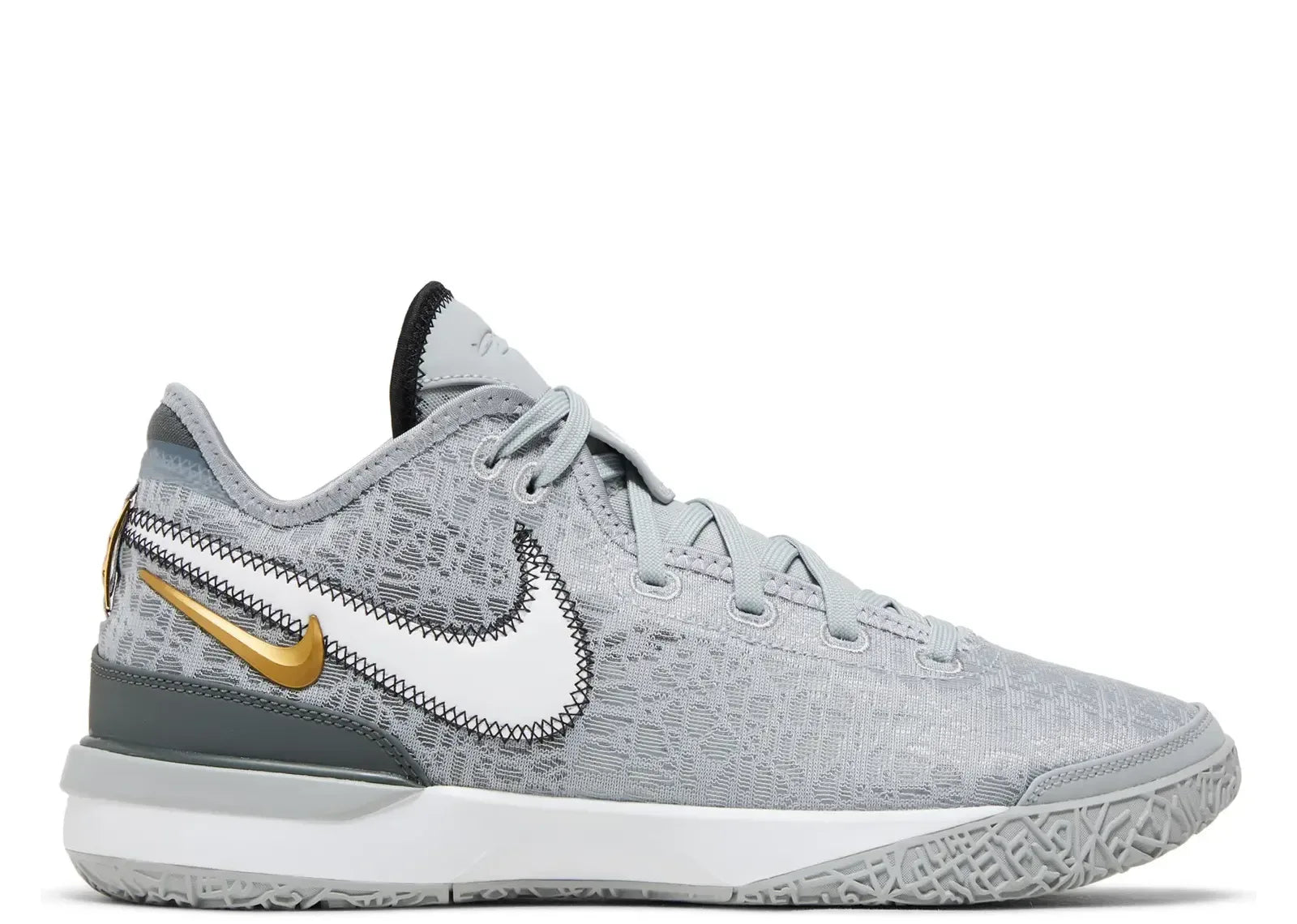 Nike Zoom LeBron NXXT Gen Wolf Grey Metallic Gold - Mind Türkiye