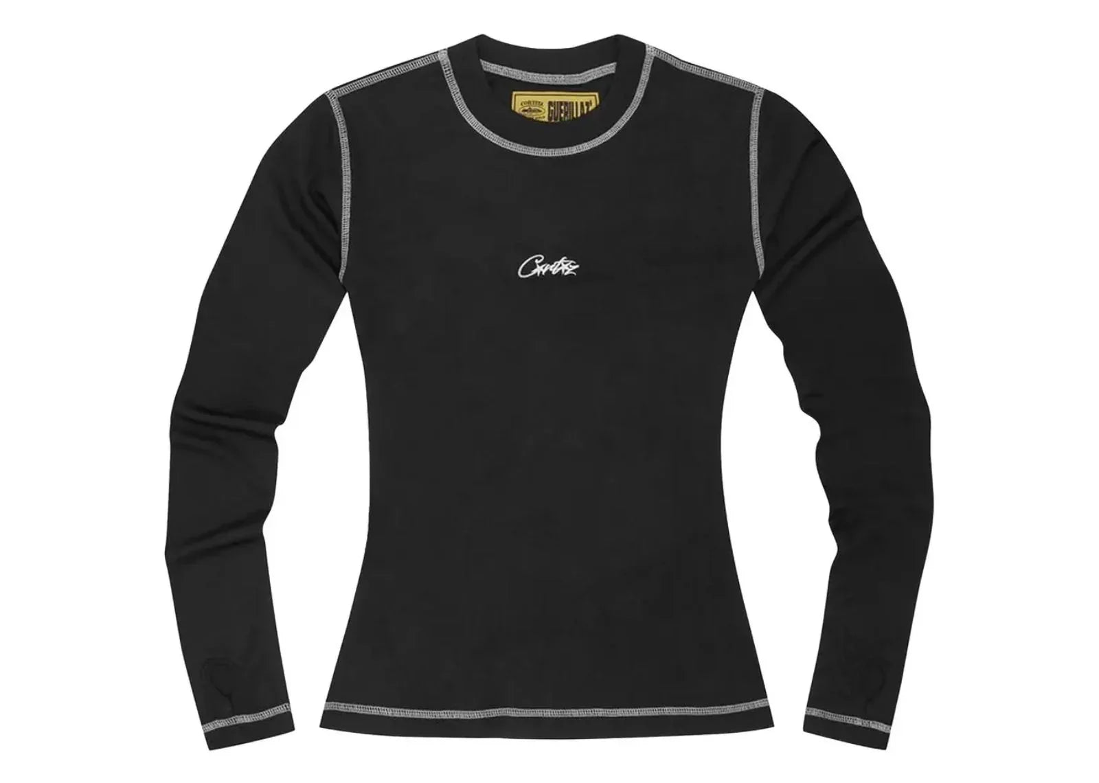Corteiz Mesh Long-Sleeve Black (W) - Mind Türkiye
