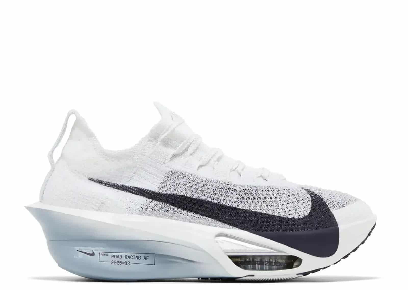 Nike Air Zoom Alphafly Next% 3 White Pure Platinum Obsidian Mist Gridiron