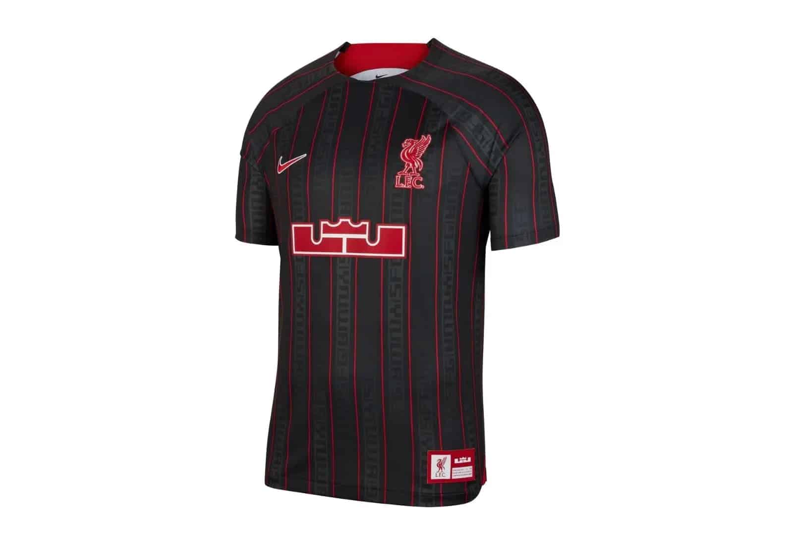 Nike LeBron X Liverpool F.C. Dri-FIT Stadium Soccer Jersey