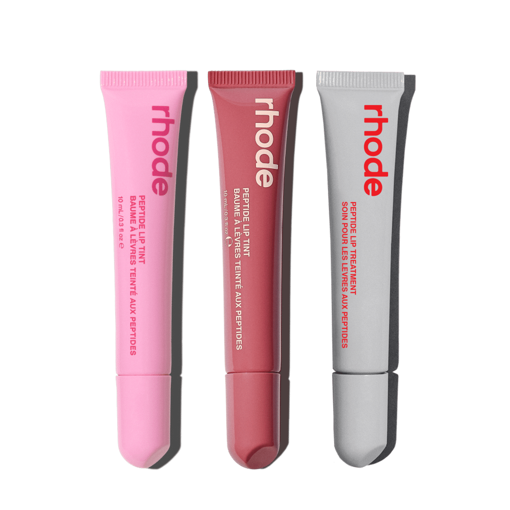 Rhode The Peptide Lip Trio Strawberry Glaze, Jelly Bean, Salty Tan